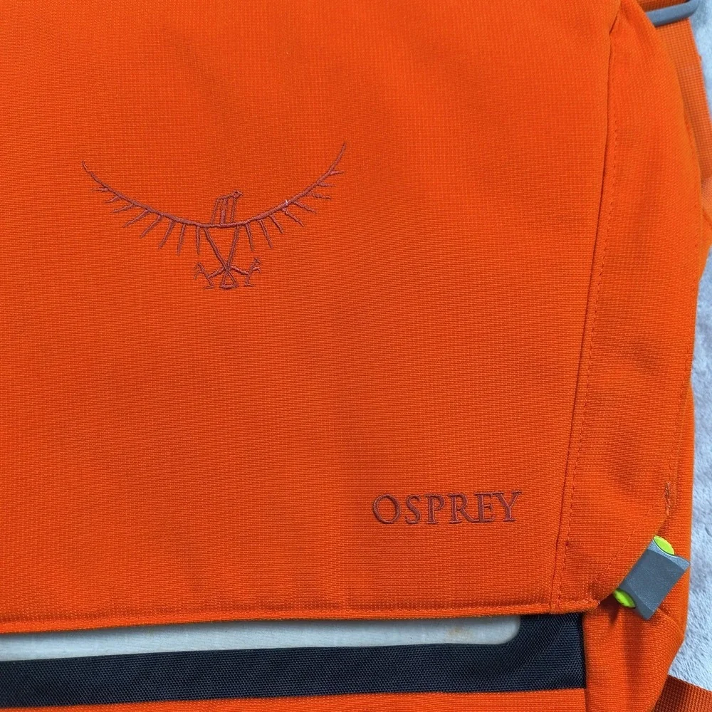 Osprey Beta Port Courier Messenger Bag Orange Laptop Shoulder Strap Padded